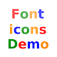 Font Icons Demo विंडोज़ पर डाउनलोड करें