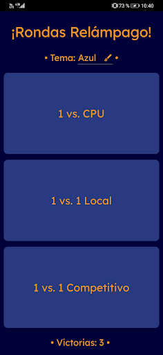 Android application Lightning Rounds! screenshort