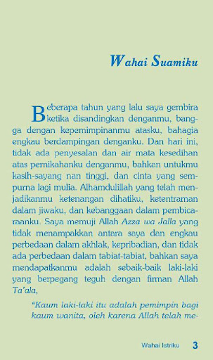 Teruntuk Pendamping Hidupku