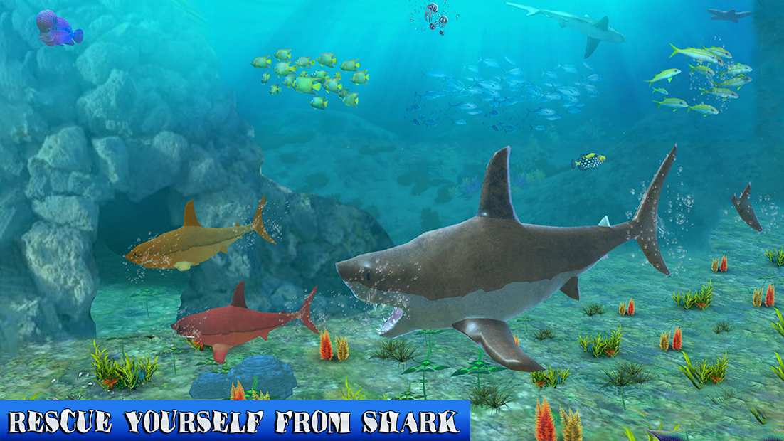 Captura de Pantalla 5 Big Shark  pequeños tiburones android