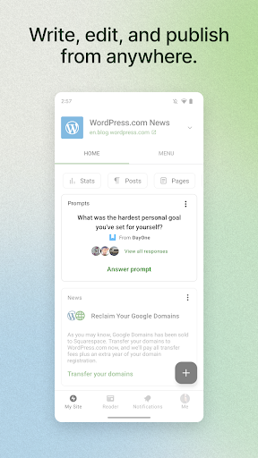 Jetpack – Website Builder Screen 2