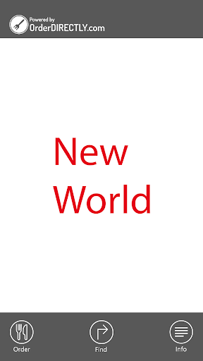 Android application New World, London screenshort