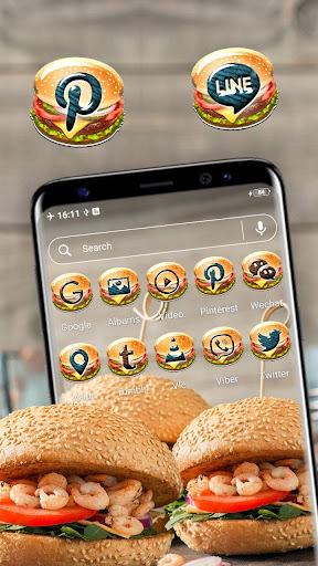 Hamburger Theme Screenshot 4 - AppWisp.com