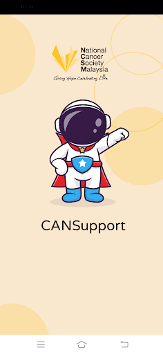 Android application CANSupport screenshort