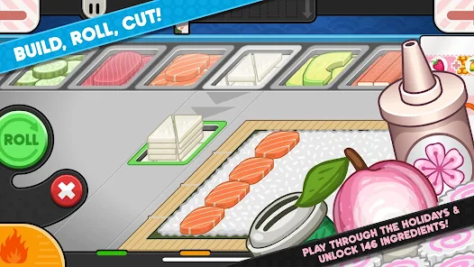 Papa's Sushiria em Jogos na Internet