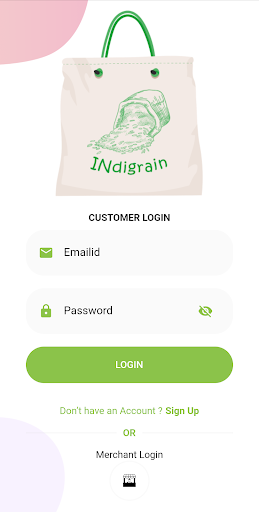 Android application INdigrain screenshort