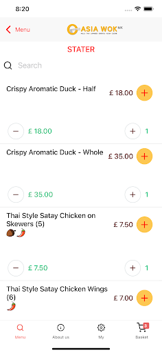 Asia Wok MK Screen 2