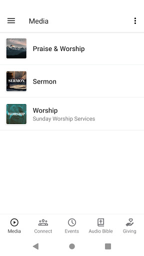 Android application Browns Mills UMC screenshort