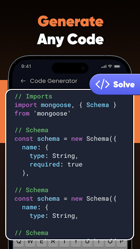Code AI : AI Code Writer Screenshot 2 - AppWisp.com