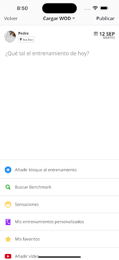 Android application DayFit screenshort