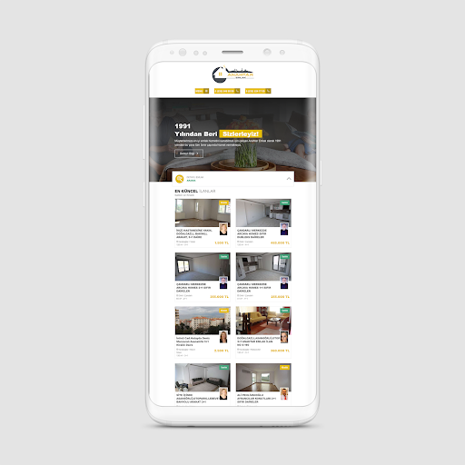Android application Anahtar Emlak screenshort