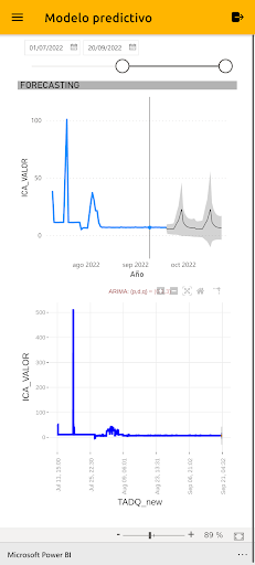 Android application PreAirQuality screenshort