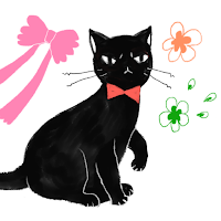 Girly Wallpaper Fancy Cat