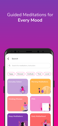 Aspire - Women's Meditation Screenshot 3 - AppWisp.com
