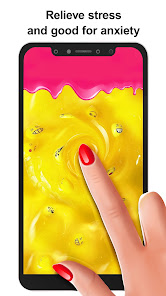 Captura de Pantalla 1 Super Asmr Slime DIY ASMR Game android