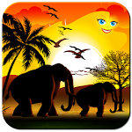 Cover Image of Download African Sunset HD Live Wallpap  APK