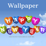 New year live wallpaper 2016 icon