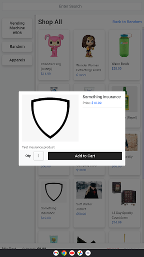 Android application Kiosk screenshort