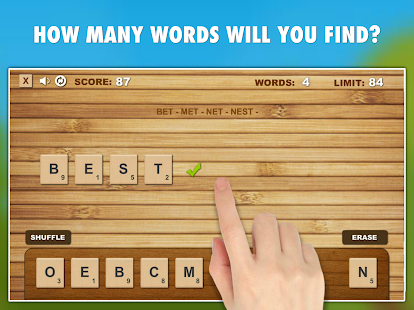 Snímek obrazovky Word Quest PRO