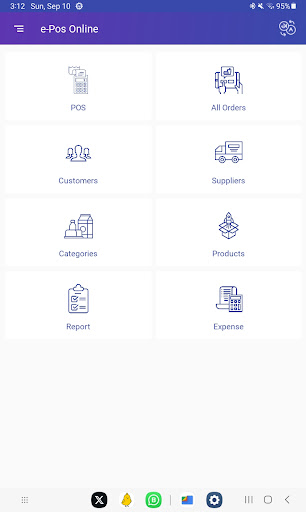 Android application e-POS | Billing | Online App screenshort