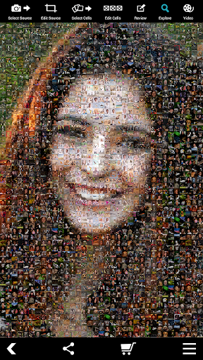 Android application Pro Photo Mosaic Creator screenshort