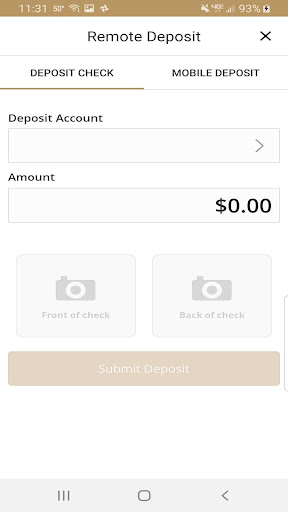 Android application MercMobile screenshort
