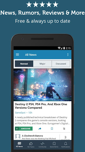 Android application Xbox News - Unofficial screenshort
