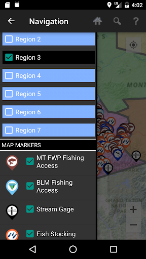 Montana Fishing Access Screen 2