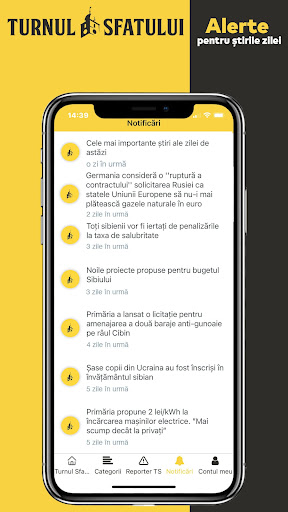 Android application TS App screenshort