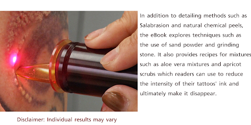 Natural Tattoo Removal Screen 2