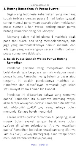 Harus Diketahui Puasa Syawal