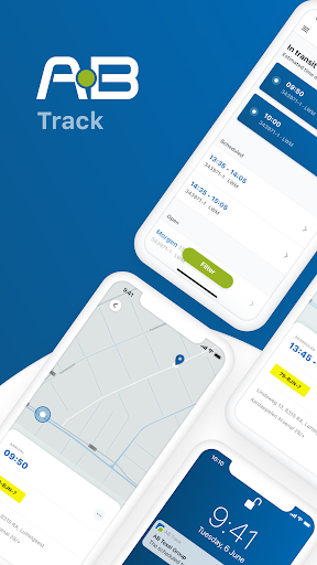Android application AB Track screenshort