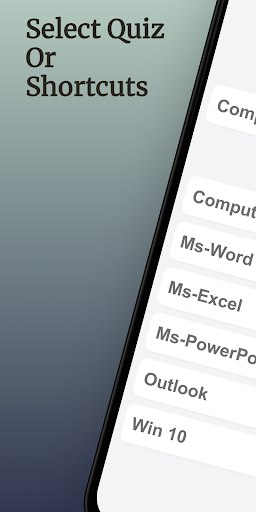 Android application Computer Quiz screenshort
