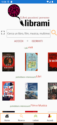 Android application Librami screenshort