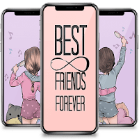 BFF Best Friend Wallpaper