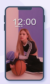 Screenshot 3 Rosé Cute Blackpink Wallpaper  android