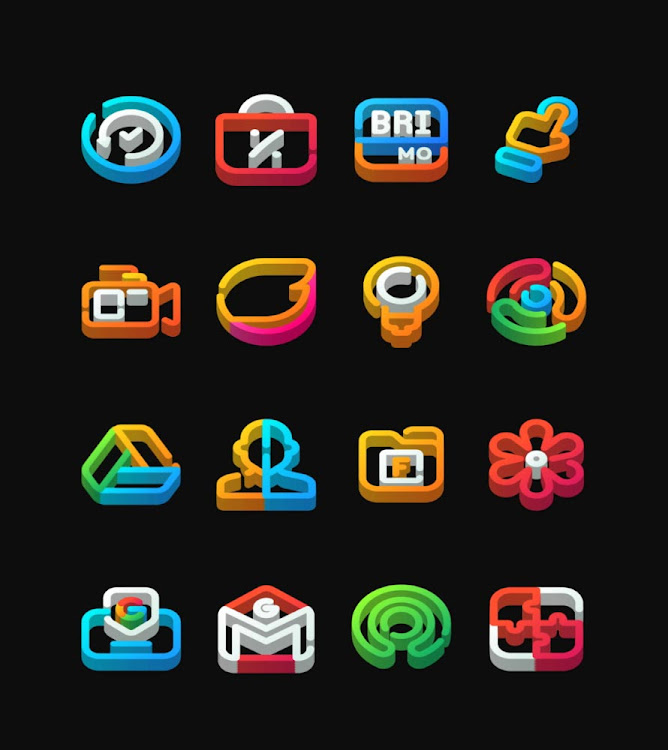 LineDock 3D - Icon Pack - 59 - (Android)