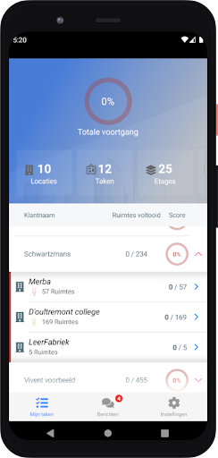 Android application SPIQ screenshort