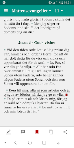 Bibeln på Svenska Screen 2