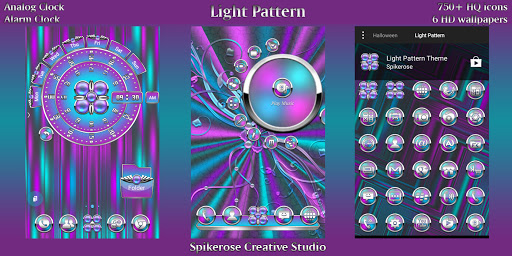 Light Pattern theme Screen 2