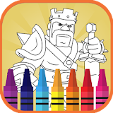 Coloring Book for Clash Clans icon
