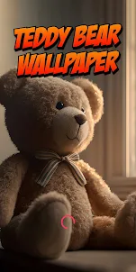 Teddybär-Tapete