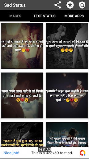 Sad Status | Quotes | Shayari Screen 2