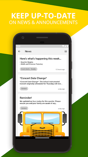 Android application eChalk Valley ISD screenshort