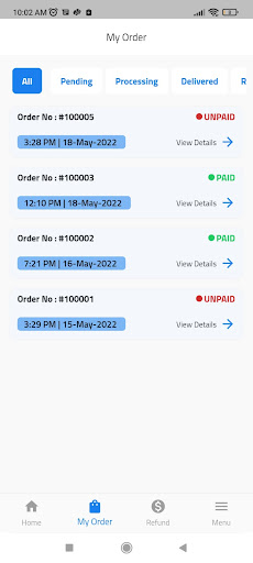 SelfMart - Seller Panel Screen 2