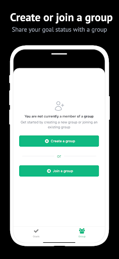 Accountability: Daily Goals Screen 3