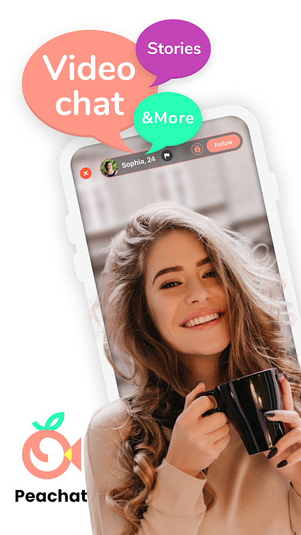 Peachat - Live Video Chat - 2.2.5 - (Android)