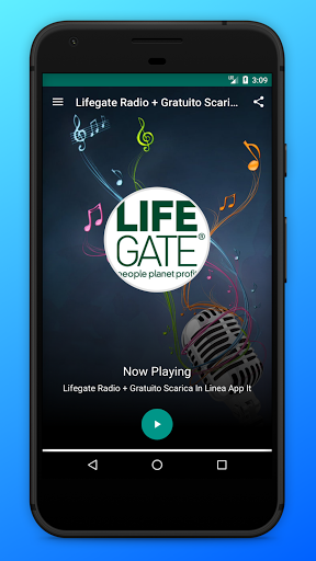 Android application LifeGate Radio Italia FM App screenshort