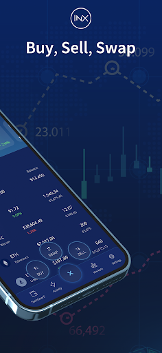 INX Buy & Trade Crypto Screen 2