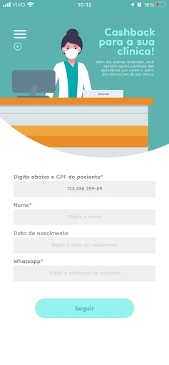 Android application Deovita Interclinicas screenshort
